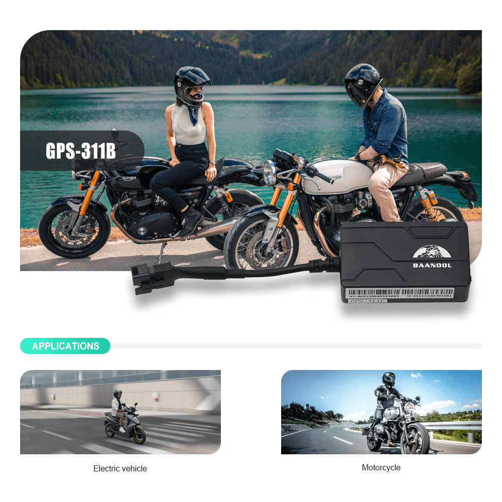 BAANOOL 311B/C Vehicle GPS Tracker 2G