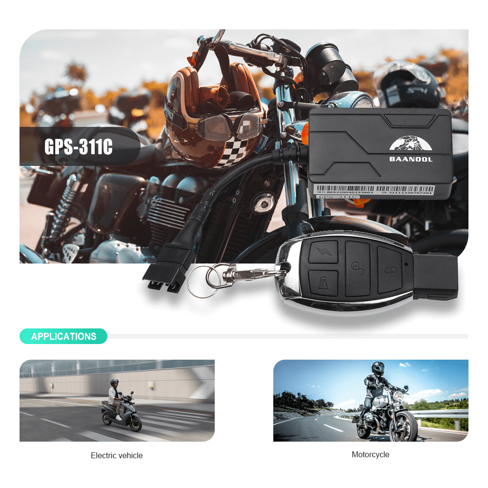 BAANOOL 311B/C Vehicle GPS Tracker 2G