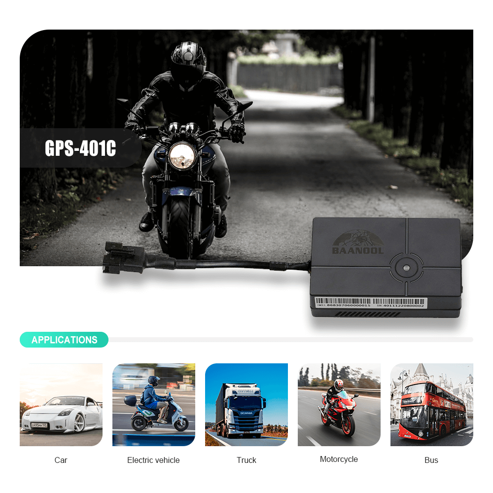 BAANOOL 401C/D Vehicle GPS Tracker 2G/4G